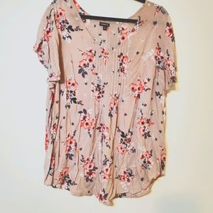 Torrid Floral Blouse 3x